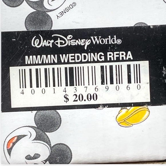 Disney Mickey & Minnie Wedding Photo Frame In Original Box/Packaging - Picture 9 of 16